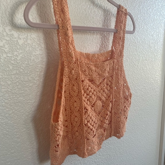 Shein | Crochet cropped tank cover up one size - Picture 5 of 8